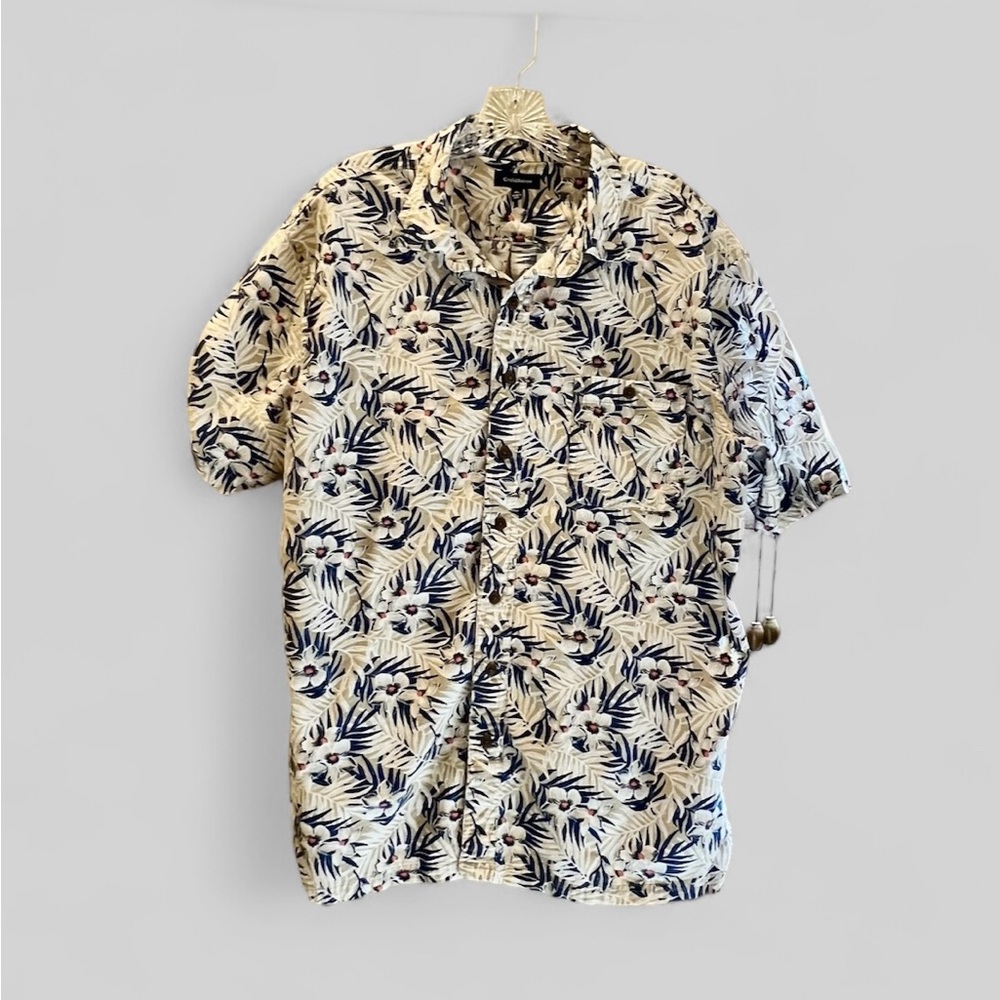 Croft & Barrow Hawaiian Mens Shirt XL Short Sleeve Button Down